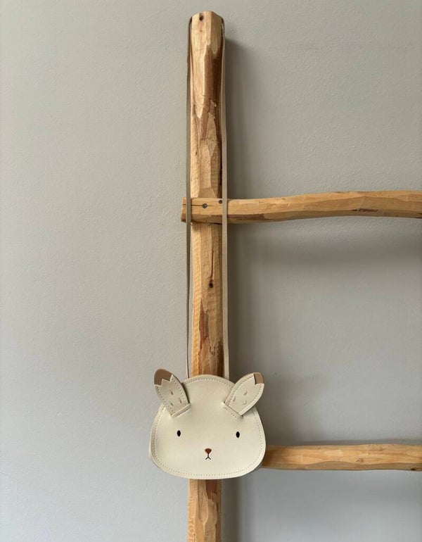 Tasje konijntje - beige