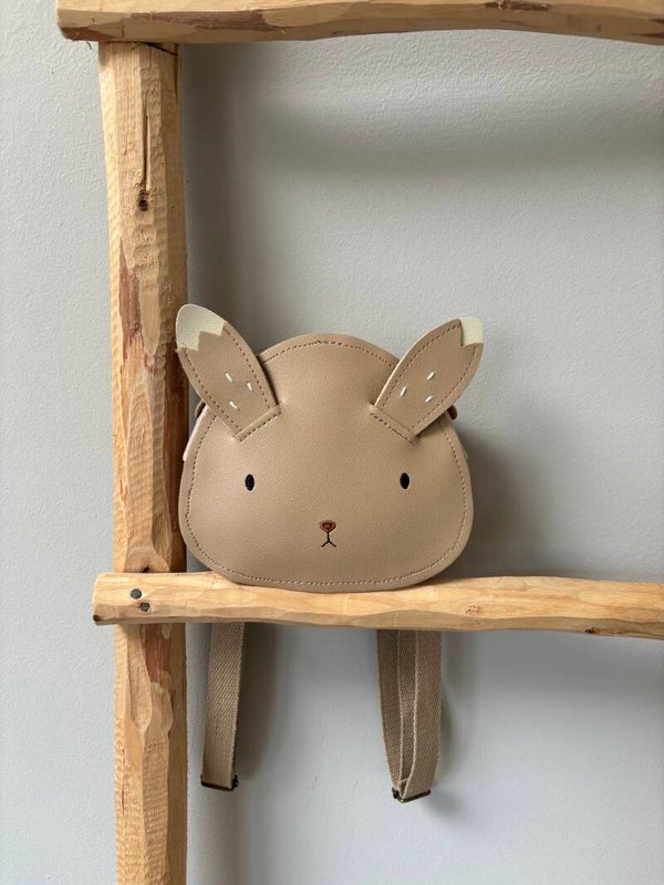 Rugzakje konijntje - taupe