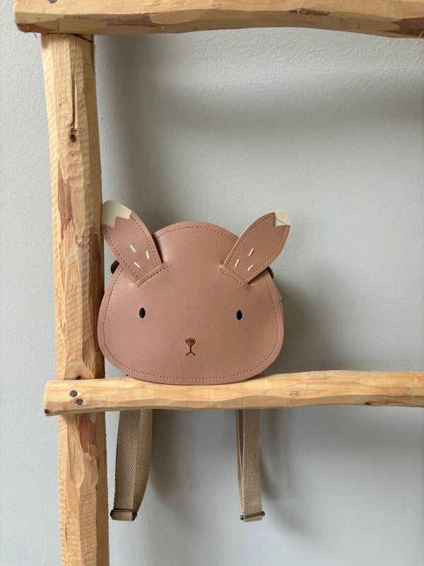 Rugzakje konijntje - roze