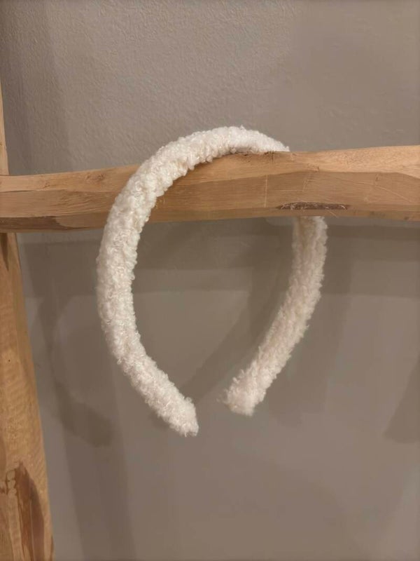 Teddy haardiadeem - wit