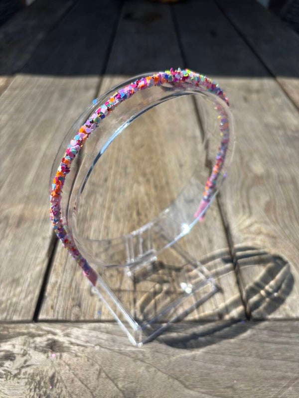 Haardiadeem glitter - multikleur