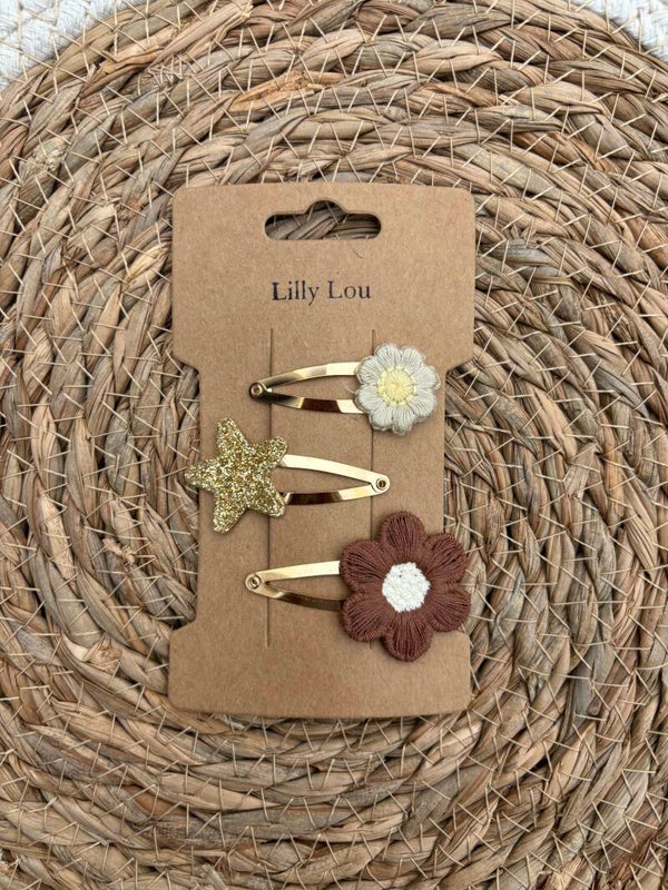 Set haarspeldjes 3, 4 of 5 cm