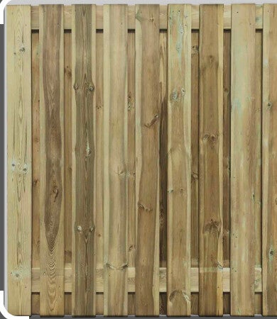tuinscherm grenen geïmpregneerd 180 x 180 cm 21 planks