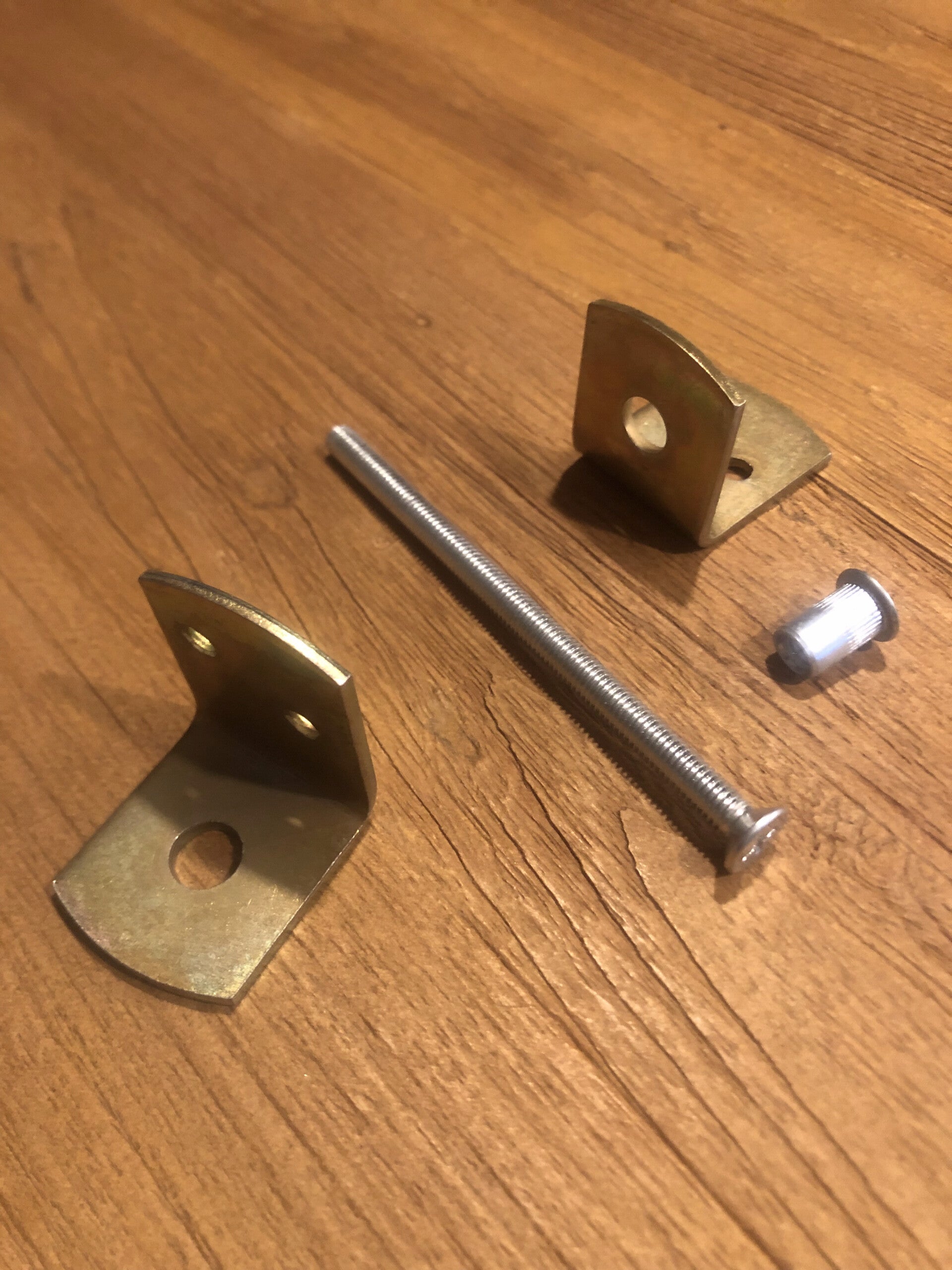 l beslag set bevestiging voor tuinschermen