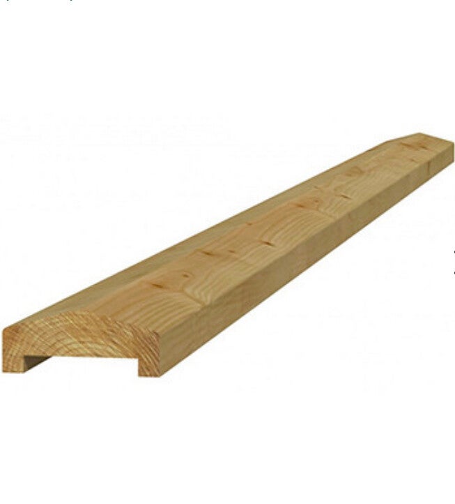 grenen houten afdekkap