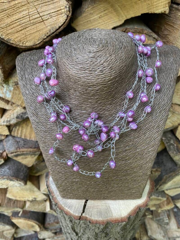 Gehaakte ketting #8
