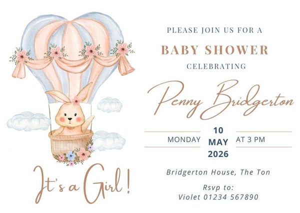 Baby Shower Balloon