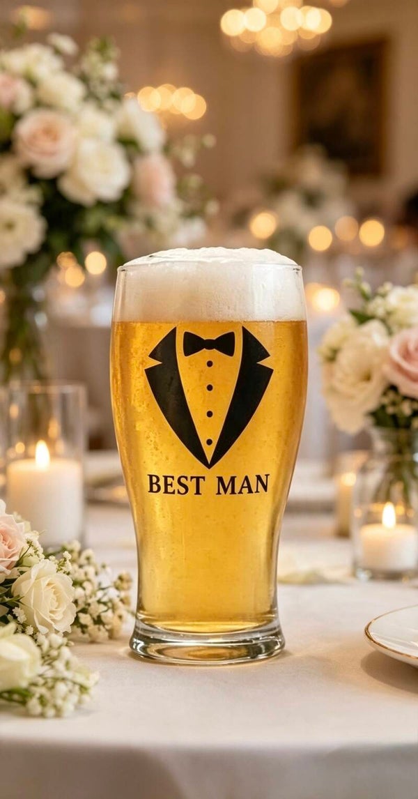 Groom, Best Man, Usher Glasses