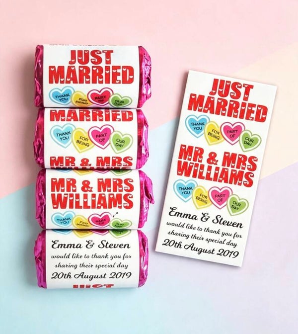 Personalised Love Hearts from £3