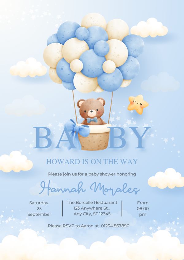Baby Shower- Blue