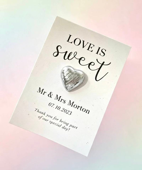 Love is Sweet- Table Favours