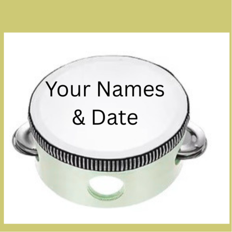Personalised Tambourines