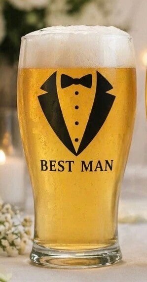 Best Man Glass