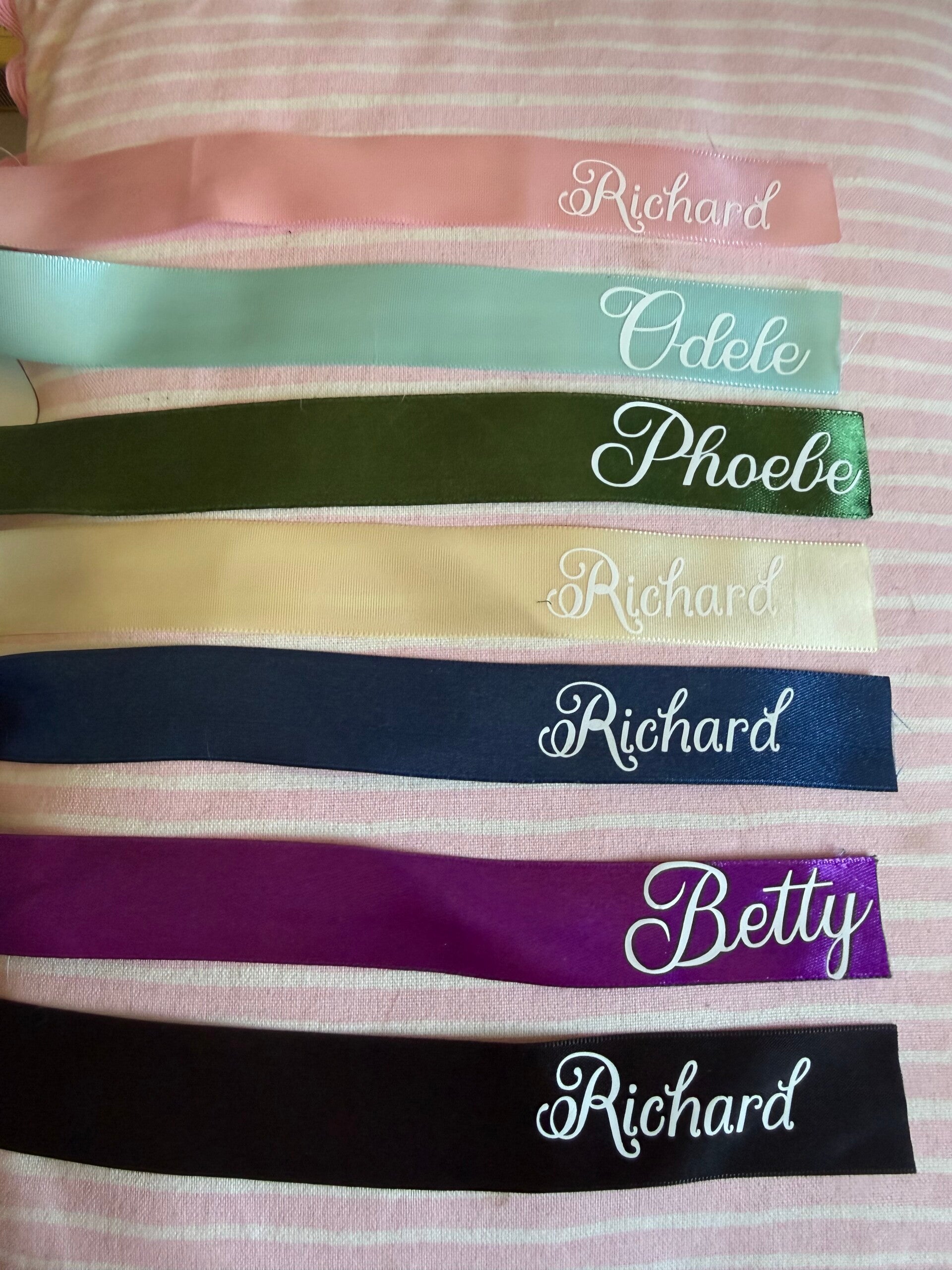 Ribbon Place Settings