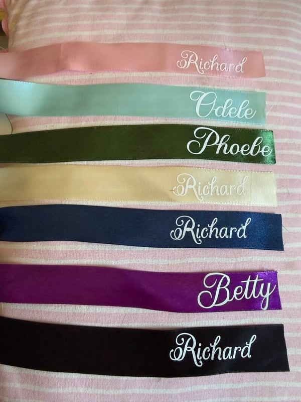 Ribbon Place Settings
