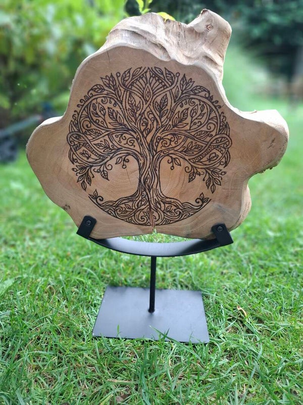 🌳 ​Handgemaakte Levensboom (Tree of Life) op Statief