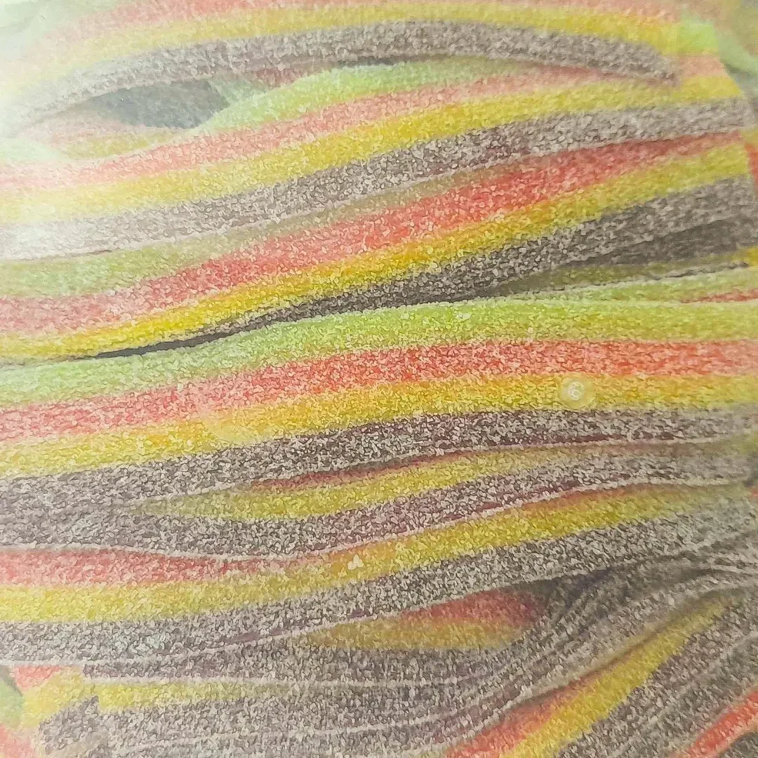 Tapis Sucré Fruité 4 couleurs 100g