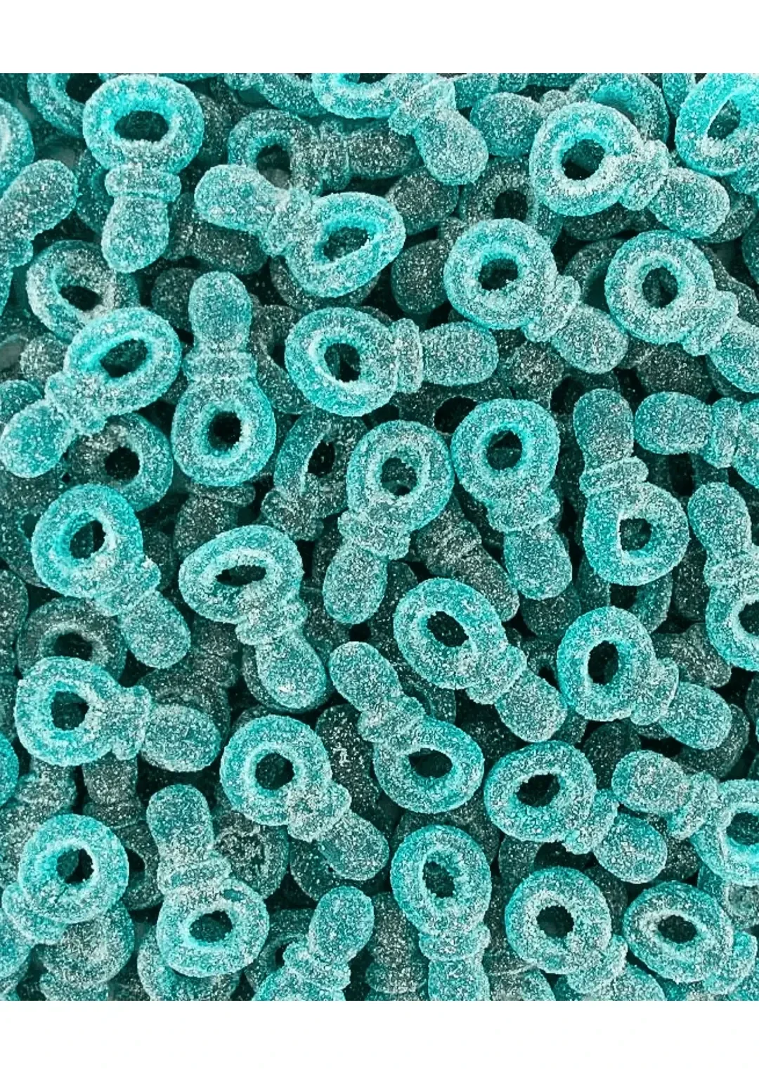 Tétines Bleues Acidulées 100g