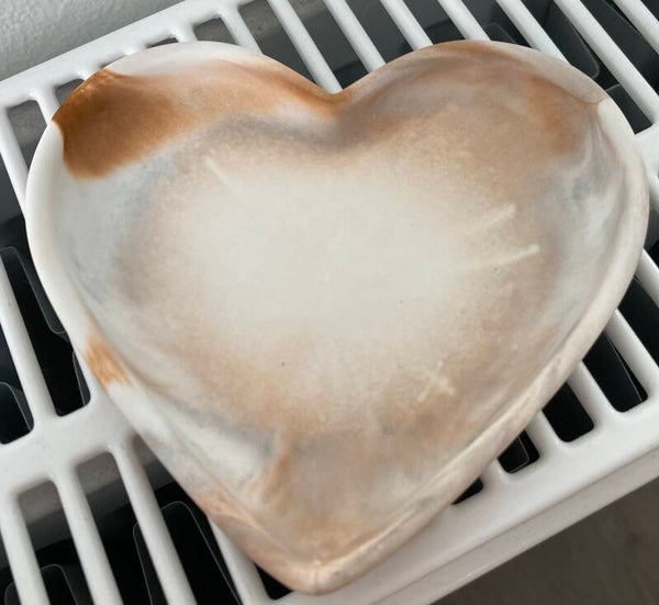 Pieni sydän lautanen