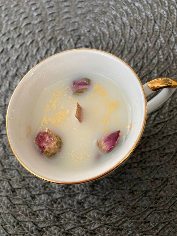 Kuppikynttilä wanhanajan vanilja💛