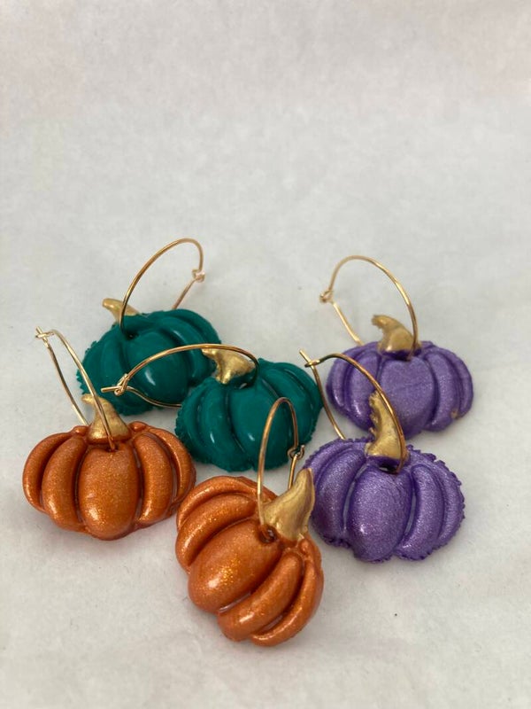 Kurpitsa korvakorut🍁