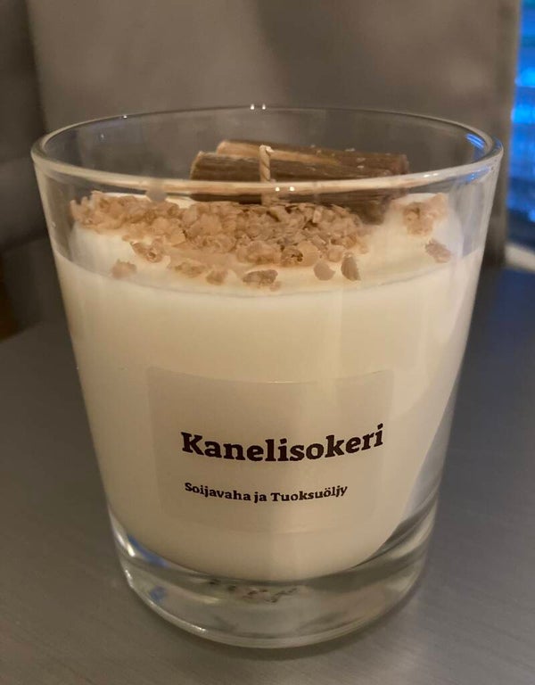 Kanelisokeri tuoksukynttilä🤎
