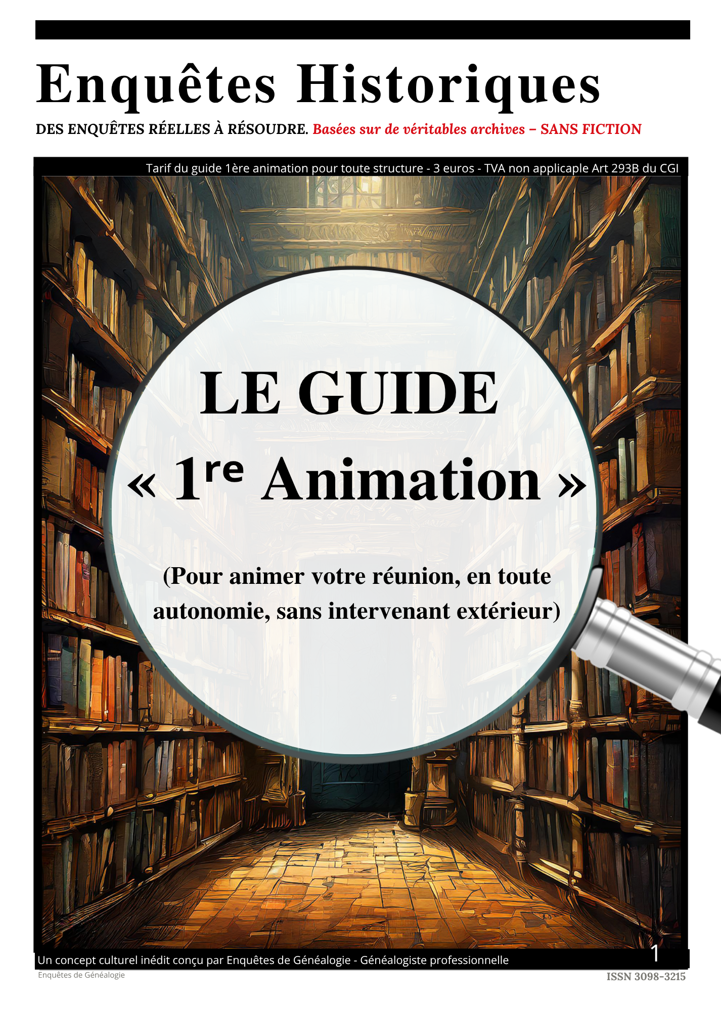 Le Guide 1ère animation
