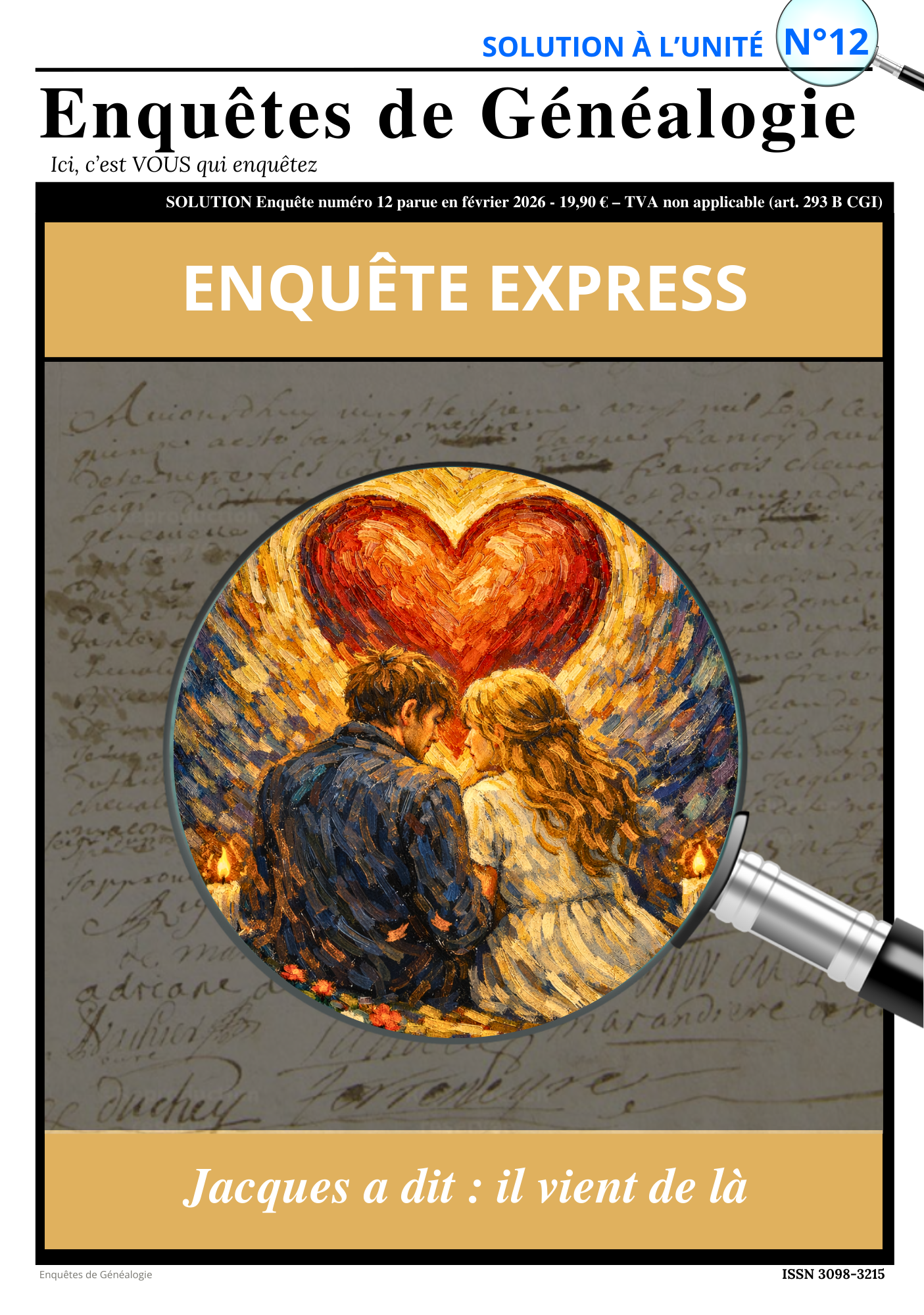 SOLUTION N°12 - L'unité