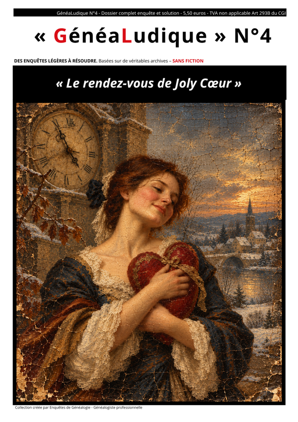 GÉNÉALUDIQUE N°4 - Le rendez-vous de Joly Cœur