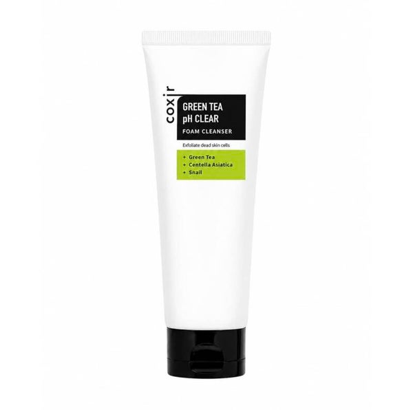 COXIR - Green Tea pH Clear Foam Cleanser, 150ml