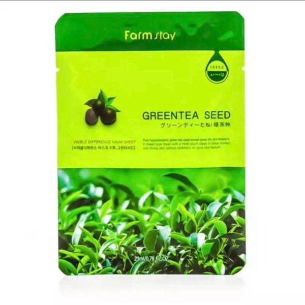 Farmstay - Visible Difference Mask Pack Green Tea Seed