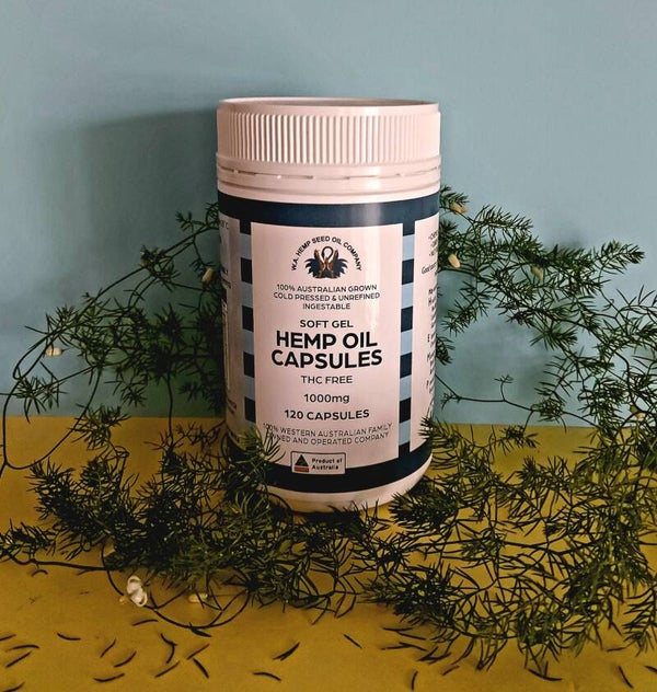 HEMP SEED OIL CAPSULES
