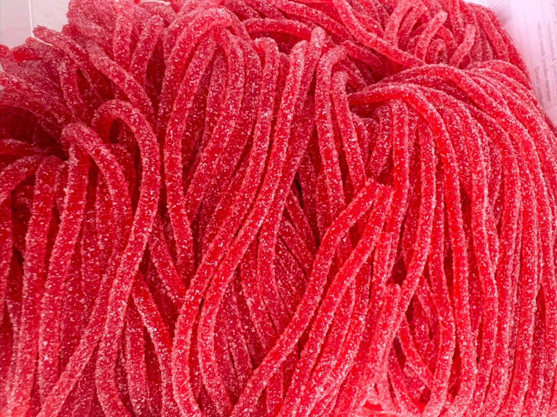 Lacet fraise citrique