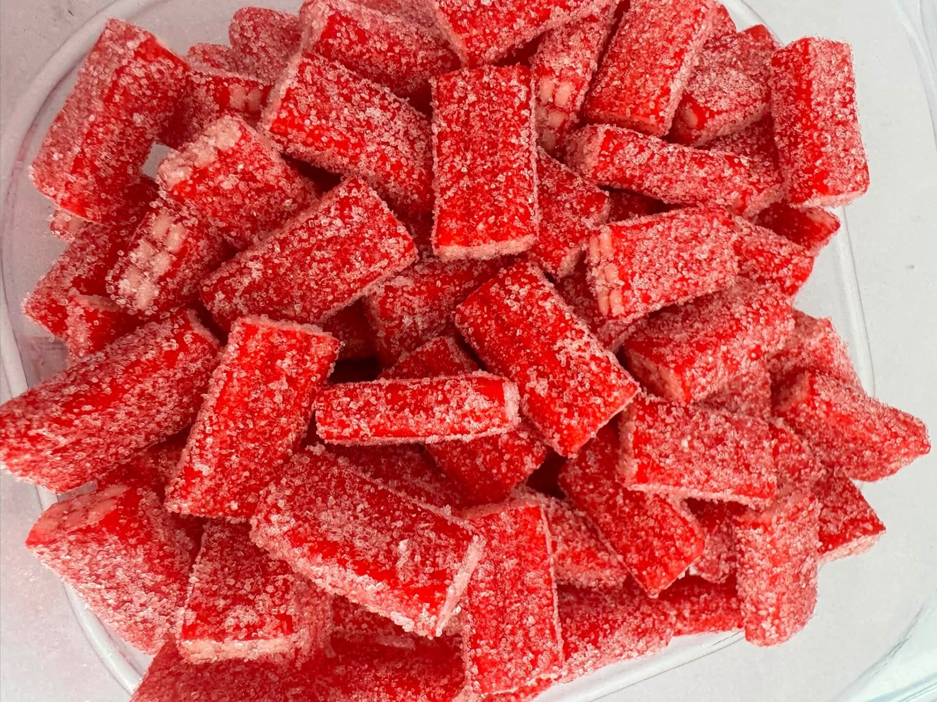 Brique fraise citrique