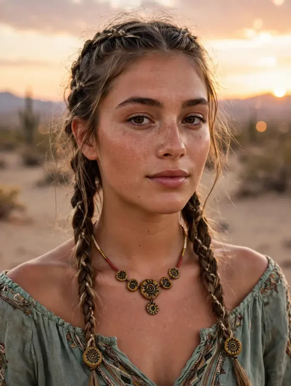 Collar amuleto atacama
