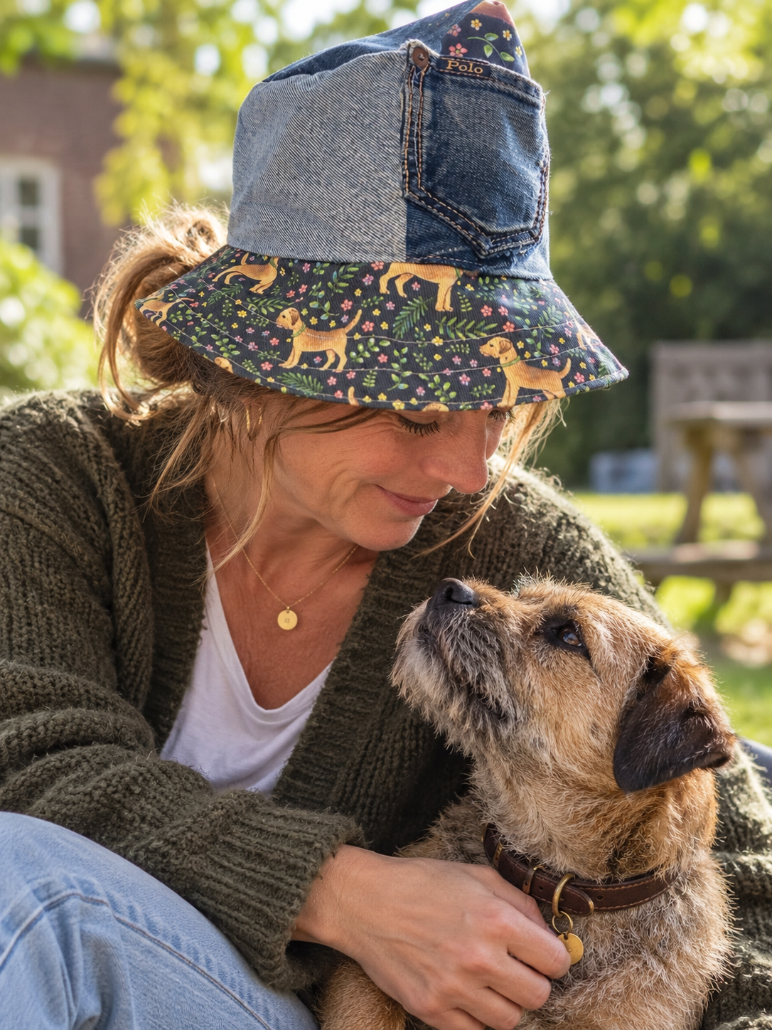 Buckethat : Border terrier