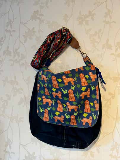 Grote Postbode tas: Labradoodle