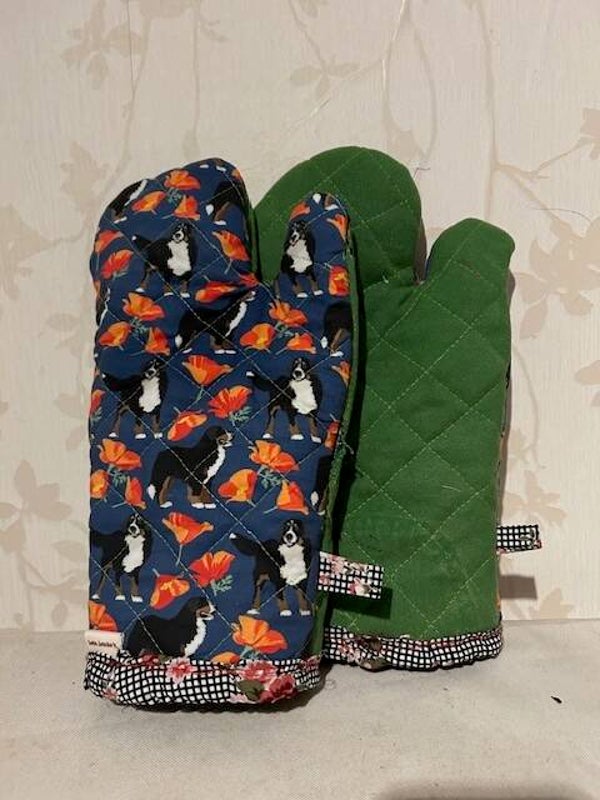 Ovenhandschoenen : Berner Sennen Hond