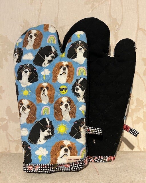 Ovenhandschoenen : Cavalier King Charles Spaniel