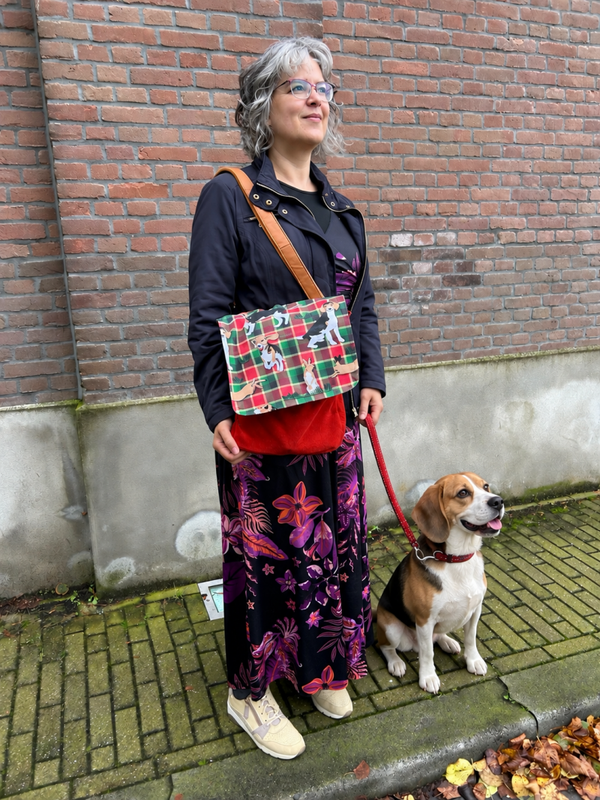 Grote Postbode tas: Beagle