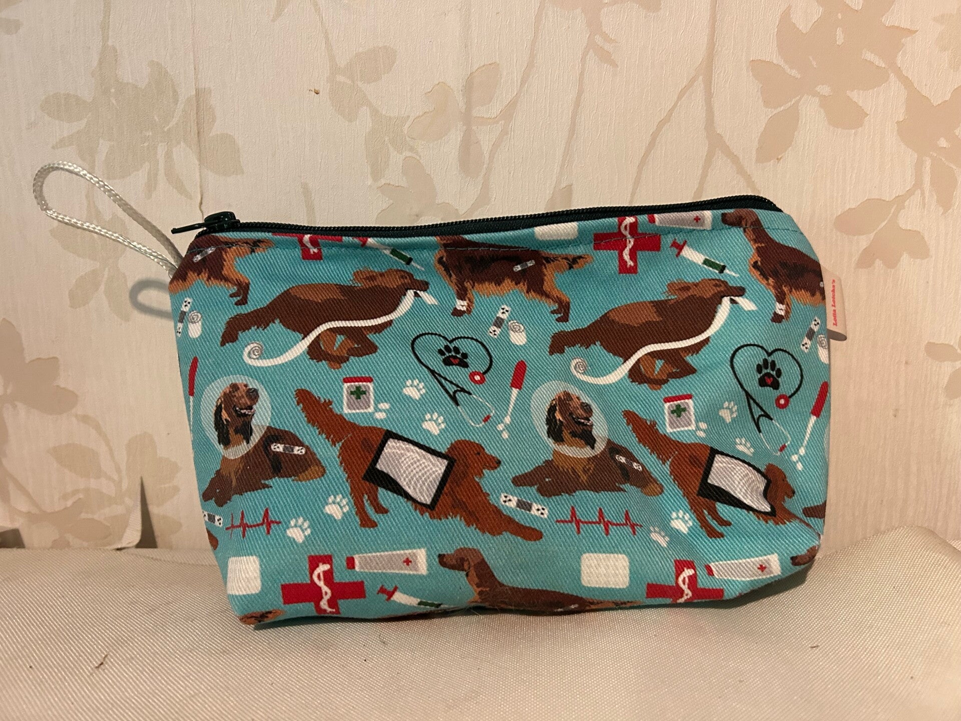 Etui : Ierse Setter rood dierenarts