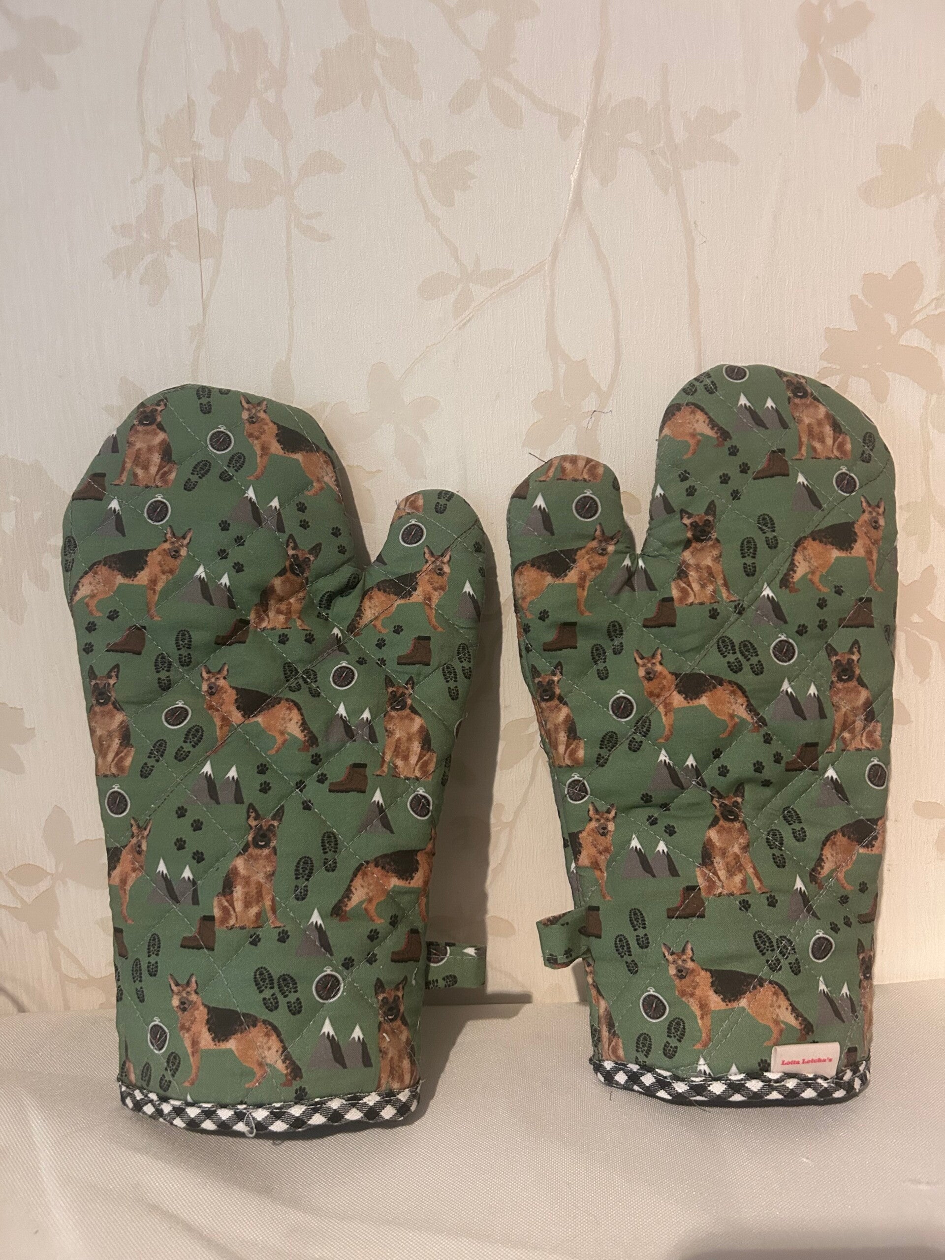 Ovenhandschoenen : Duitse Herder