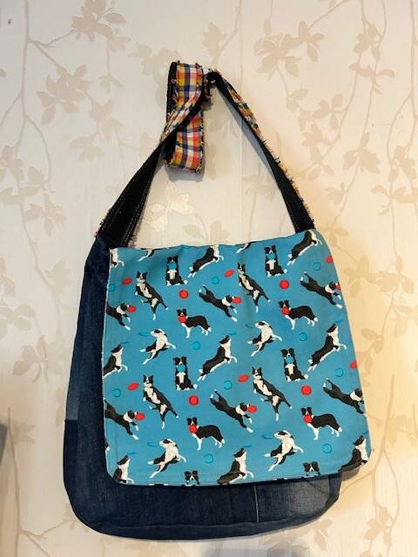 Grote Postbode tas: Border Collie
