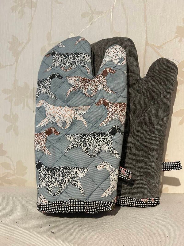 Ovenhandschoenen : Engelse Setter