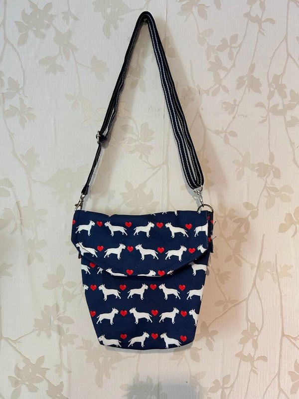 Festival tasje : Engelse Bullterrier hartjes