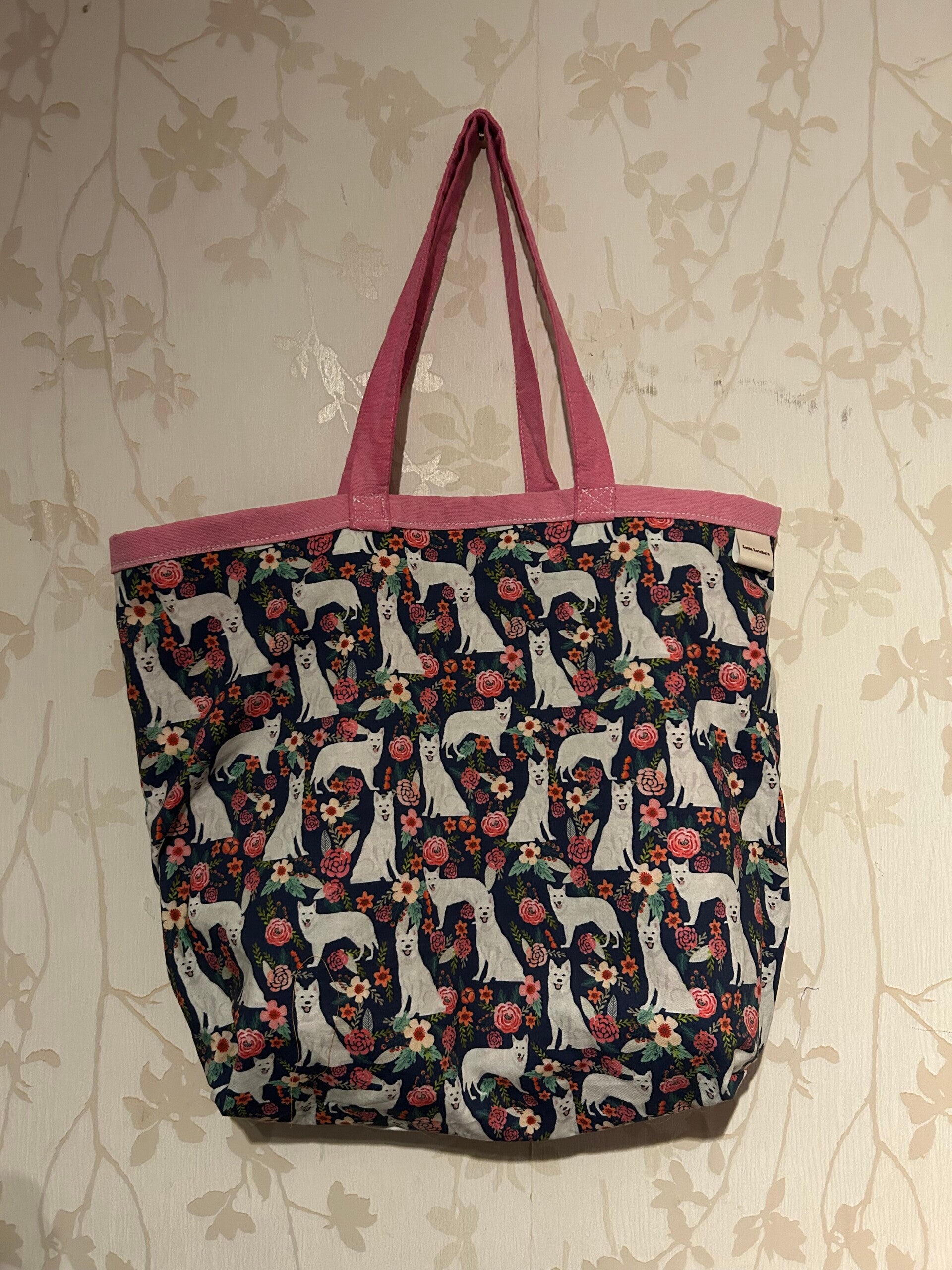 Boodschappentas :  Witte herder