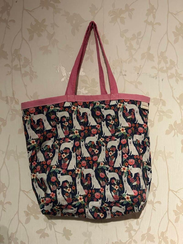 Boodschappentas :  Witte herder