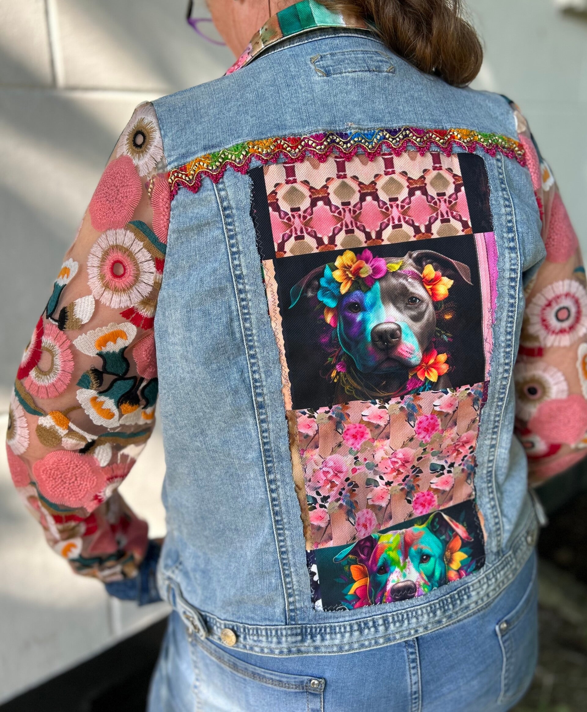 Jeans-jasje :  Pitbull / Bully XL