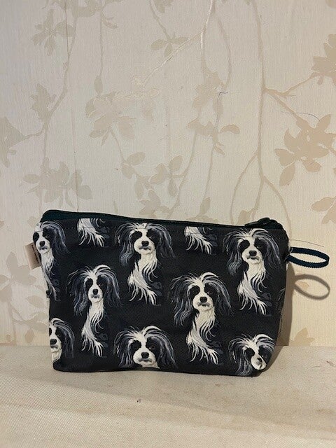 Etui : Chinese Naakthond zwart wit