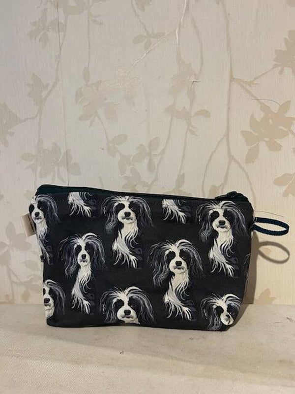 Etui : Chinese Naakthond zwart wit